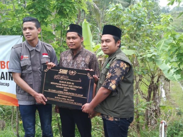 Peresmian Sumur Bor Musholla Birrul Walidain